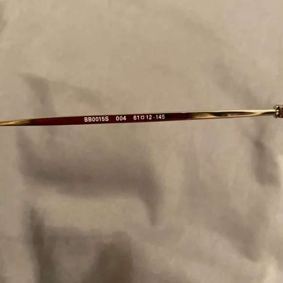 Balenciaga BB0015 004 Women’s Cat Eye Sunglasses Black/Silver 61/12/145 - Picture 3 of 4